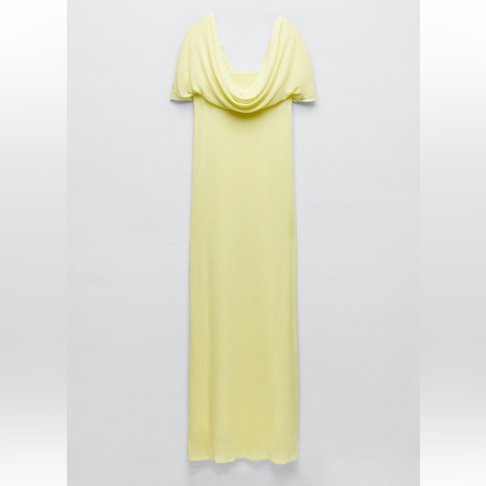 Dropped Shoulder Maxi Lime